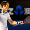 Andy Murray se vzteká ve čtvrtfinále Australian Open 2014