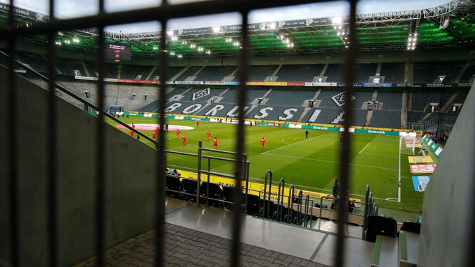 Stadion Borussie Mönchengladbach.