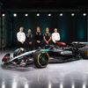 Mercedes-AMG F1 W15 E Performance - James Allison, Lewis Hamilton, Toto Wolff, George Russell a Hywel Thomas