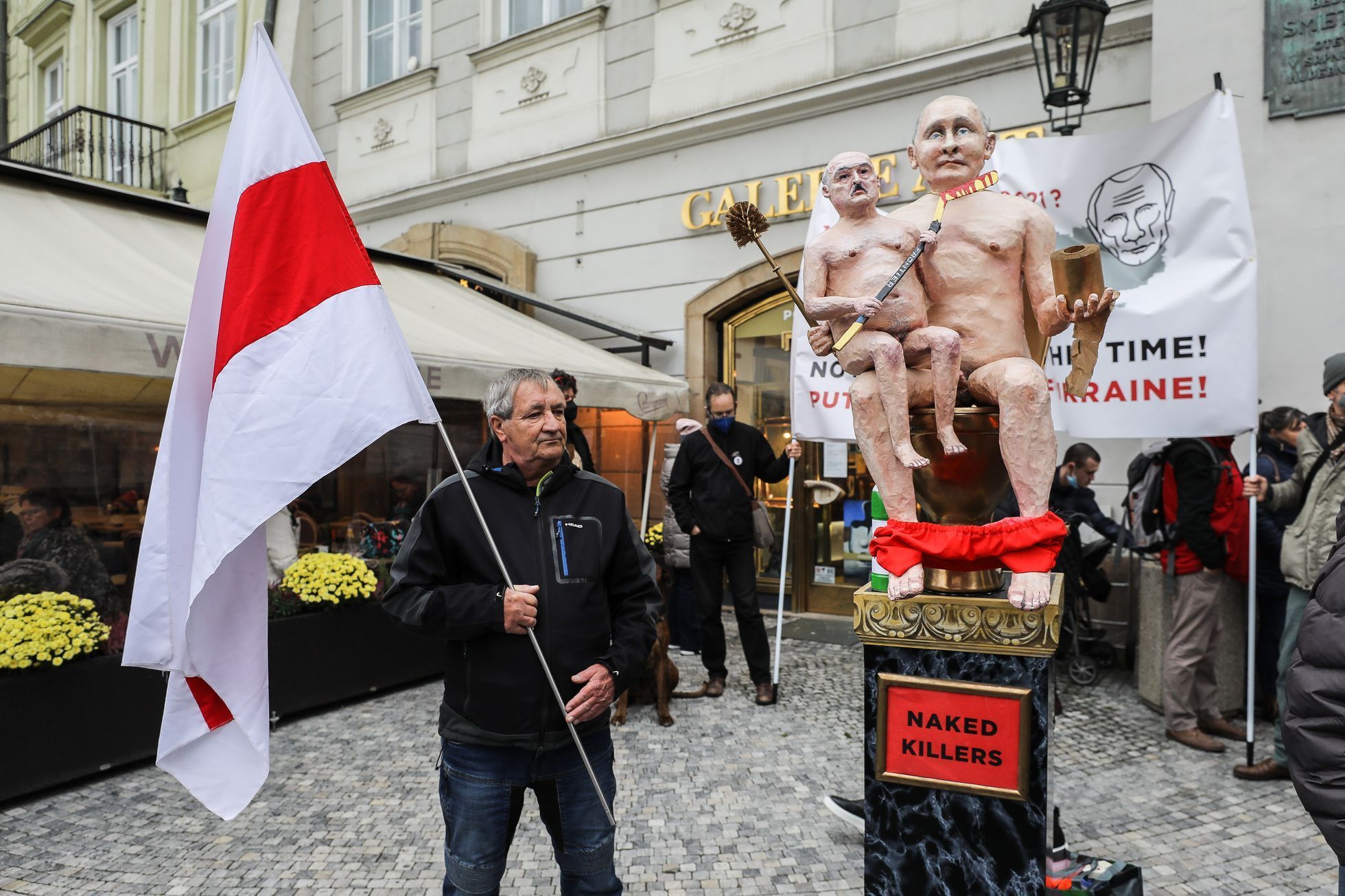 17. listopad 2021, státní svátek, Sametová revoluce, 17. 11. 2021, Národní třída, Hlávkova kolej