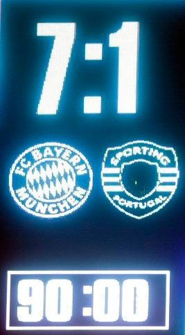Bayern Mnichov - Sporting Lisabon 7:1