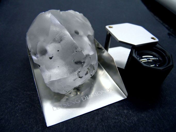 Gem Diamonds našla v Lesothu vzácný diamant.