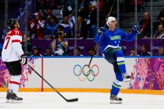 Splnění hokejového snu. Slovinsko je v Soči ve čtvrtfinále