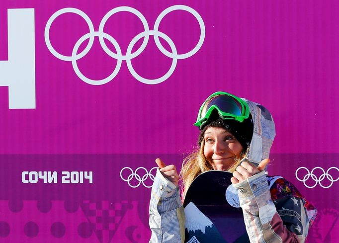 Soči 2014: Jamie Andersonová, USA  (snowbaording, slopestyle)