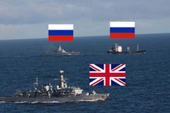 Jen stovky metrů od sebe. Ruská loď s "nezastavitelnými střelami" obeplouvá Evropu