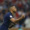 Finále MS ve fotbale 2022, Argentina - Francie: Kylian Mbappé při penaltovém rozstřelu