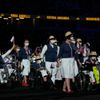 Česká výprava při slavnostním zahájení paralympiády v Tokiu 2020