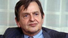 Zavražděný švédský premiér Olof Palme