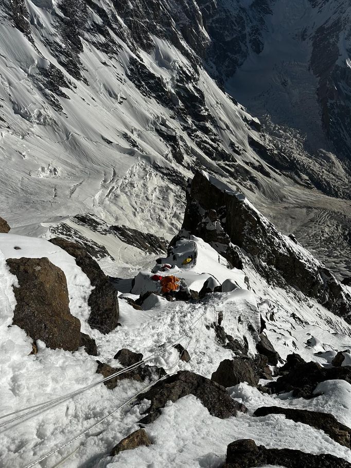 Druhý výškový tábor na Nanga Parbat