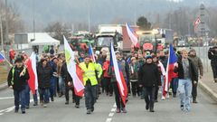 protest, hranice, Náchod, zemědělec