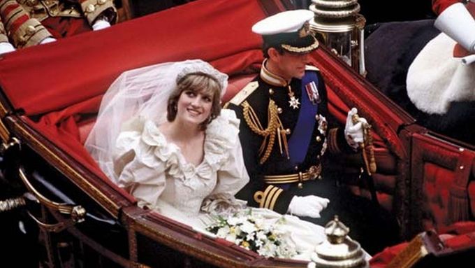 Charles a Diana se vzali 29. července 1981.