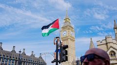 Palestina Action, Velká Británie, Londýn, demonstrace, shromáždění, protest, policie