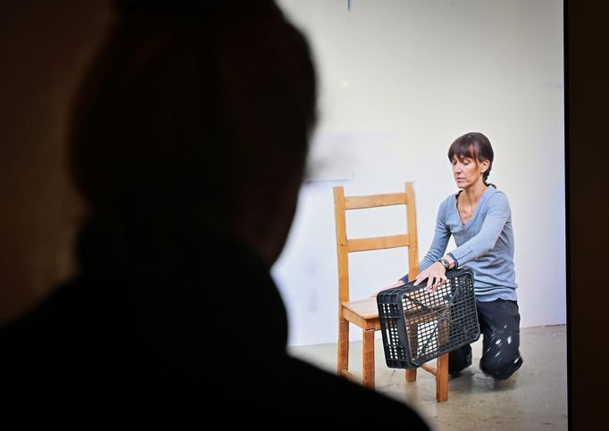 Na fotografii je umělkyně Pavla Sceranková.