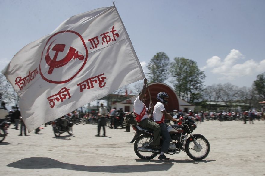 Stoupenci maoistů v Nepálu