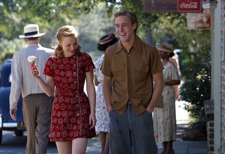 Zápisník jedné lásky, Ryan Gosling, Rachel McAdams