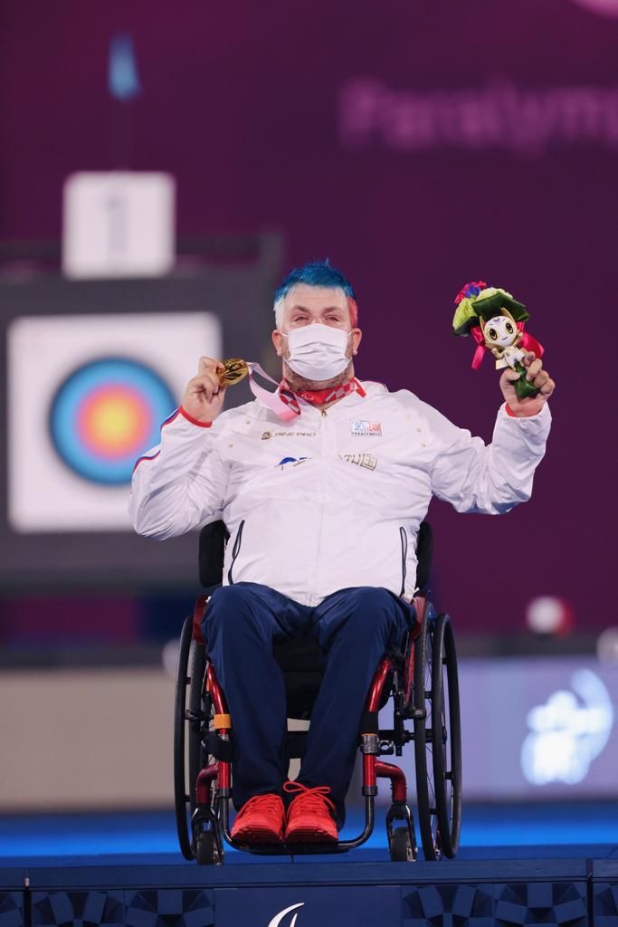 David Drahonínský, paralympijský šampion z her v Tokiu 2020