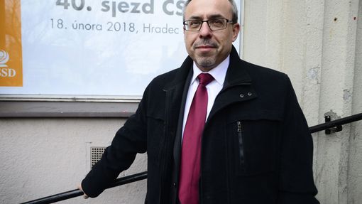 Kandidát na předsedu ČSSD Miroslav Krejčík.