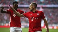 Franck Ribéry se raduje z branky