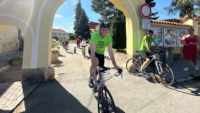 Aktuálně.cz se přibližuje předvolební cyklistickou kampaň lídra ODS Martina Kupky, který se potkával hlavně s příznivci ODS.