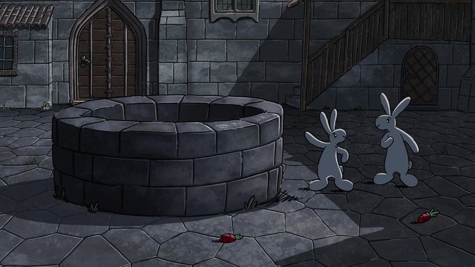 Snímek z Boba a Bobka ve filmu.