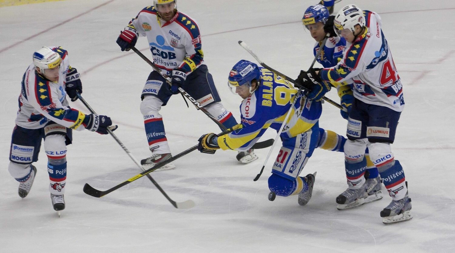 Hokej, extraliga, Zlín - Pardubice: Jaroslav Balaštík