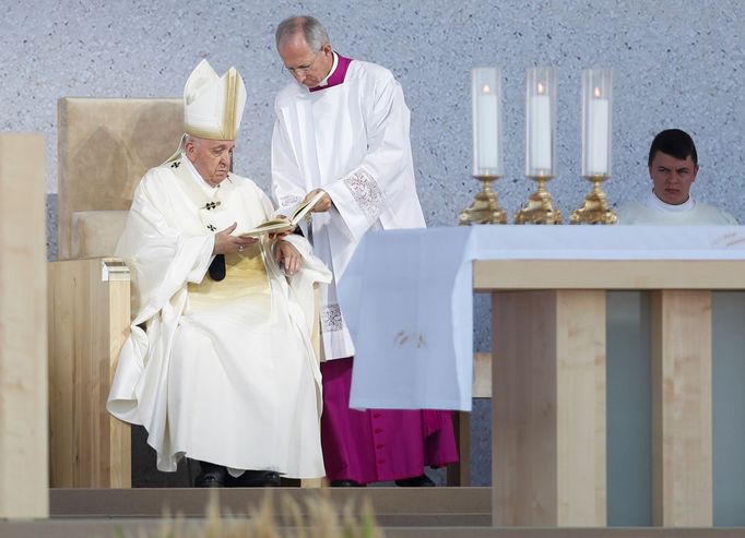 Papež František na Slovensku.