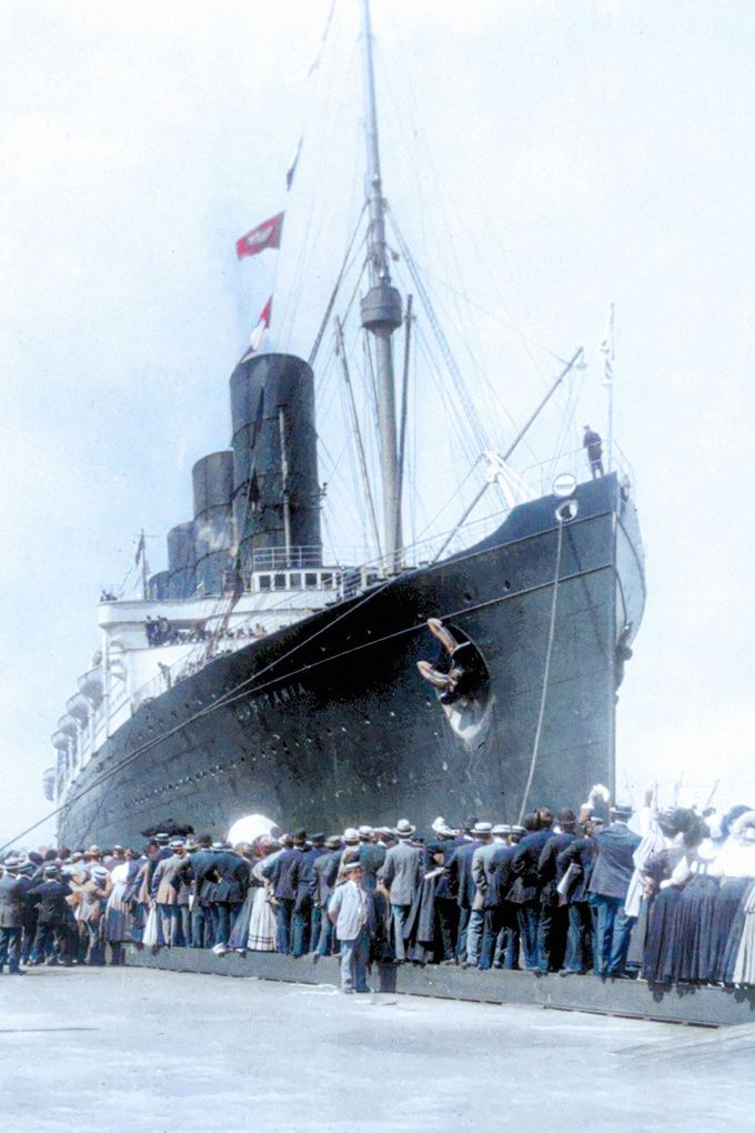 Před 115 lety vyplul na svou první plavbu z Liverpoolu do New Yorku transoceánský osobní parník Lusitania.