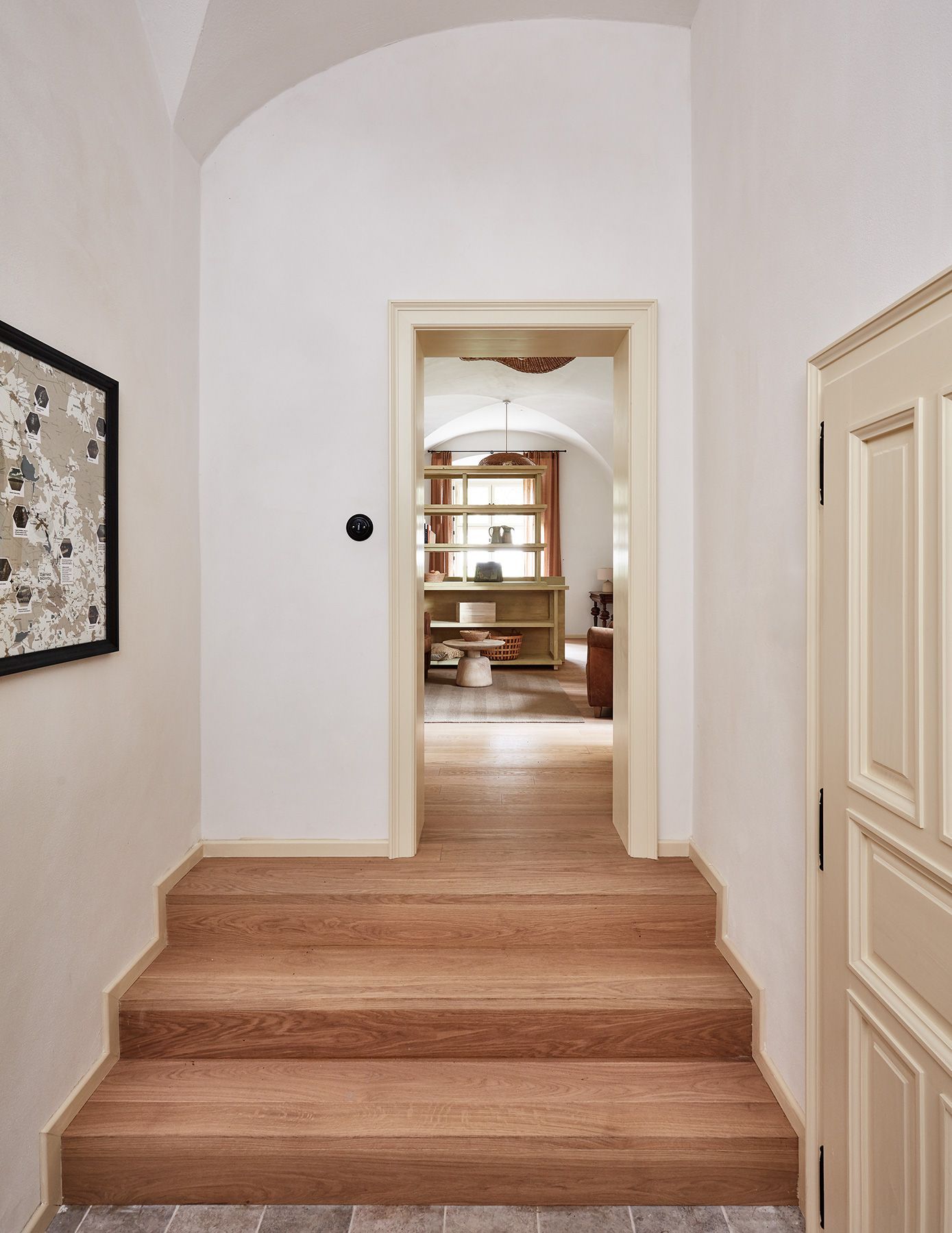 Zámek Žďár nad Sázavou ubytování u jelena apartmán chodba