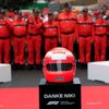 Pietní vzpomínka na Nikiho Laudu před Velkou cenu Monaka formule 1.