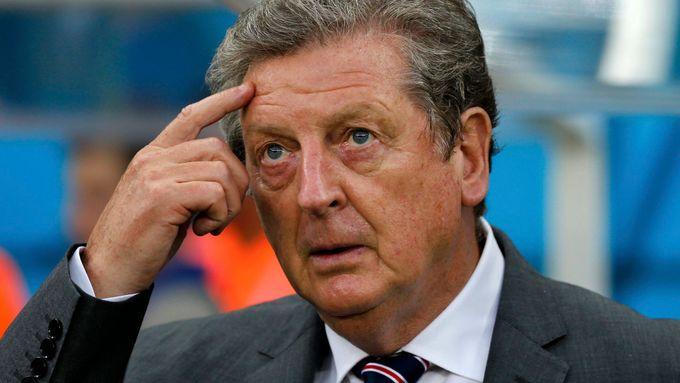 Roy Hodgson během utkání Anglie s Itálií