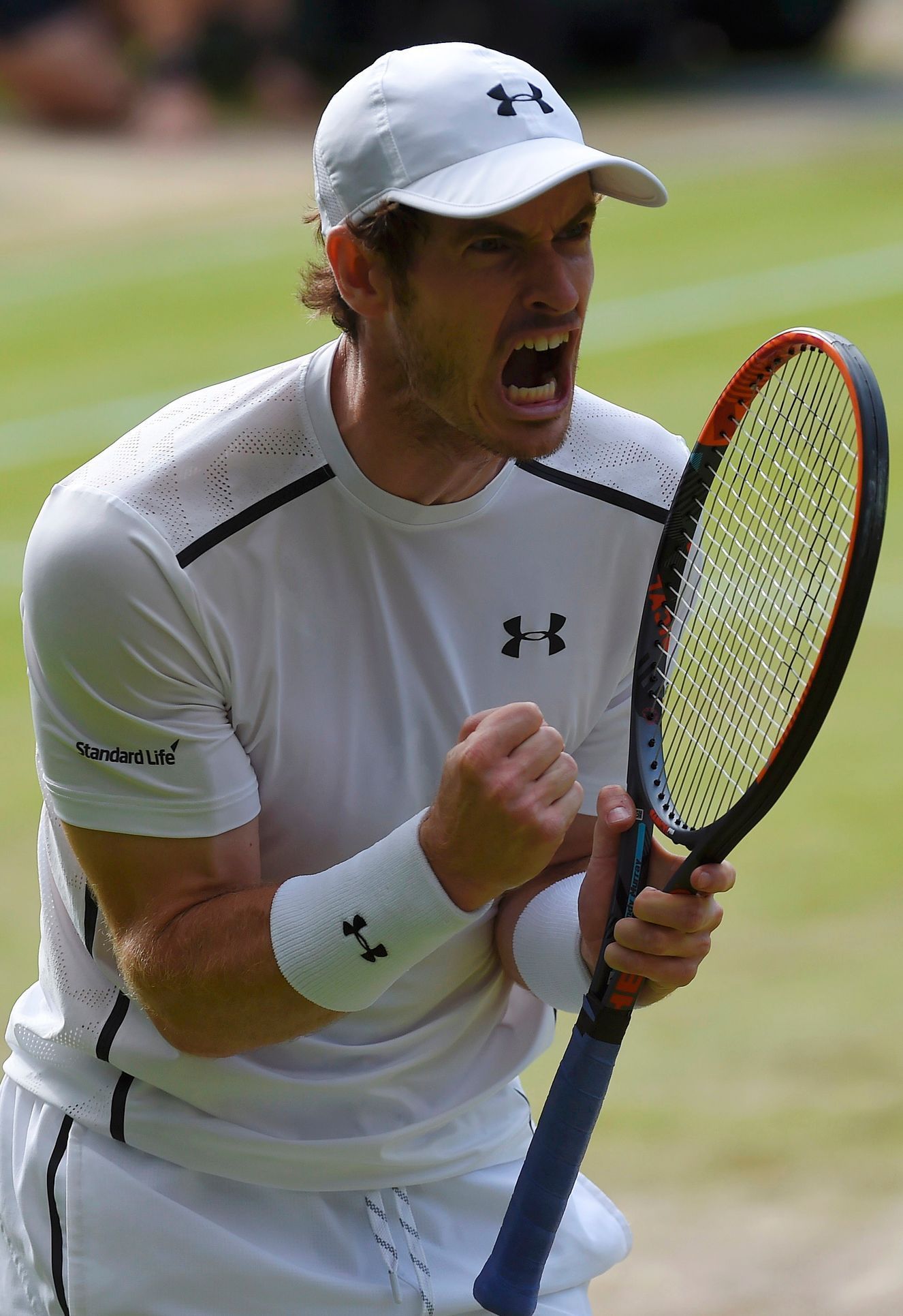 Andy Murray v semifinále Wimbledonu 2016