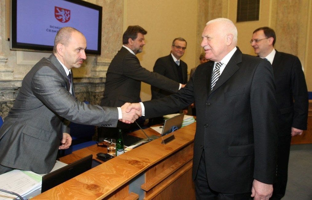 Václav Klaus naposled na vládě