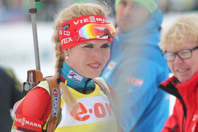 SP biatlonu,. Hochfilzen, stíhačka Ž: Gabriela Soukalová