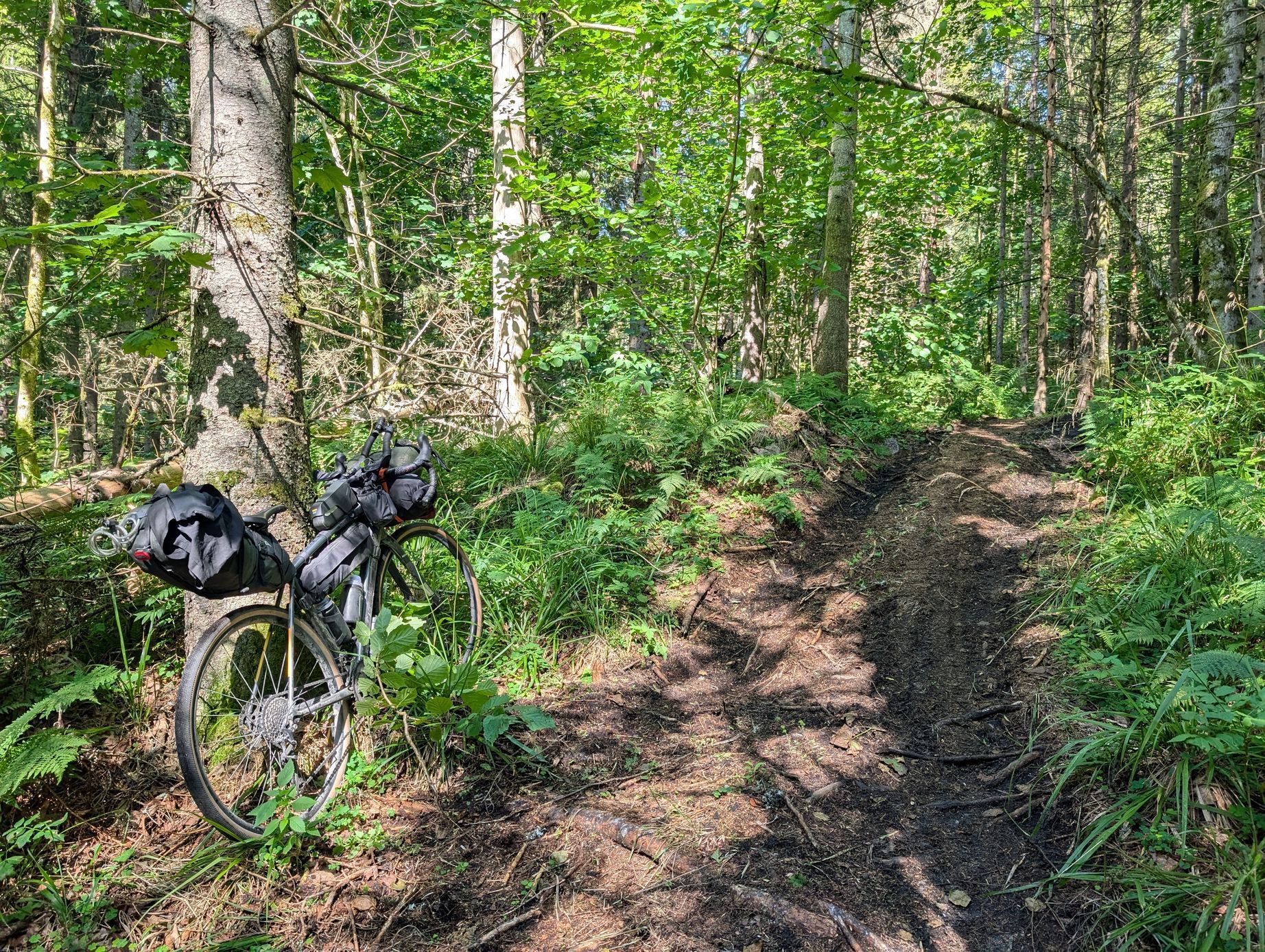 Z cyklocesty Michaela Macháčka