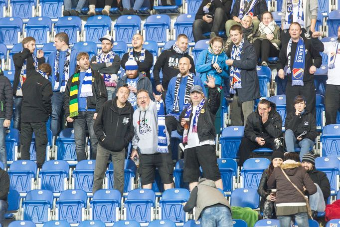 HL, Baník-Olomouc: fanoušci Baníku