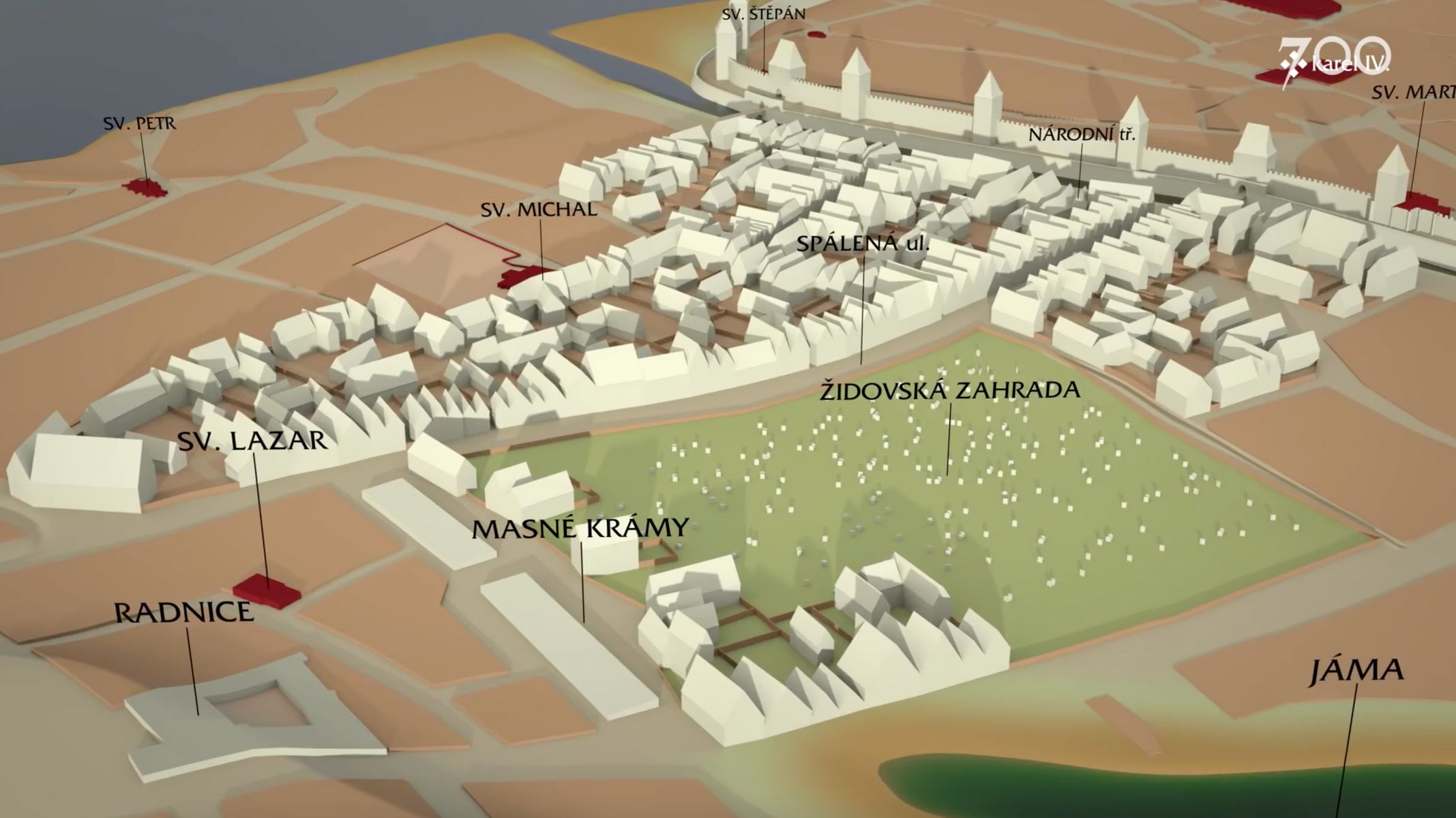 Jak vypadalo středověké město?