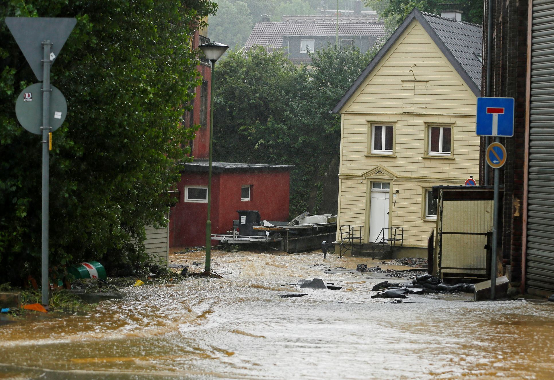 Hohenlimburg, povodně, hagen, německo, červenec 2021
