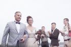 Andrej Averjanov na svatbě své dcery