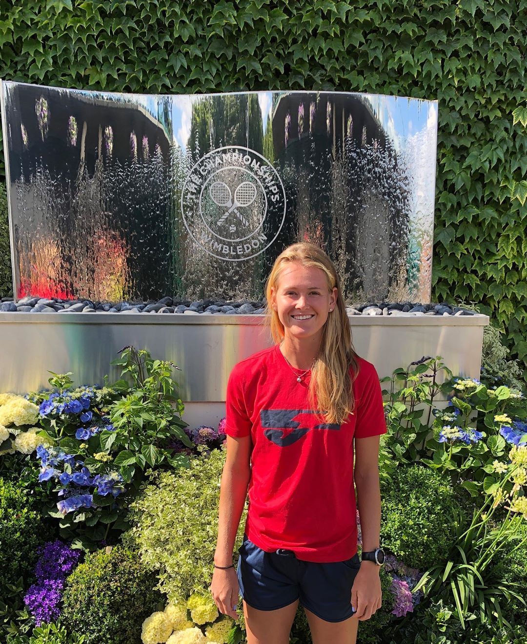 Marie Bouzková na Wimbledonu 2019