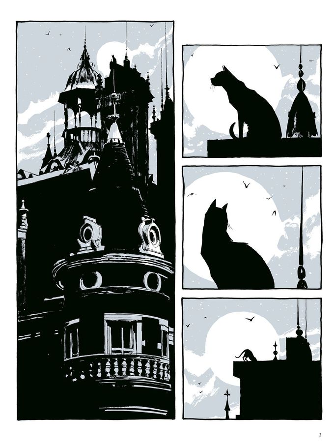 Ukázka z komiksu Klece.