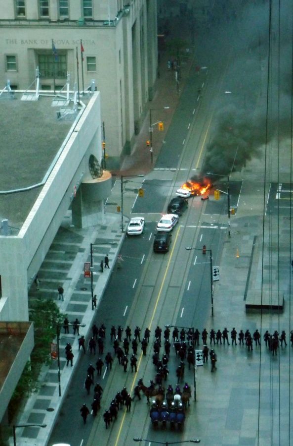 Summit G20 v Torontu provázejí násilnosti