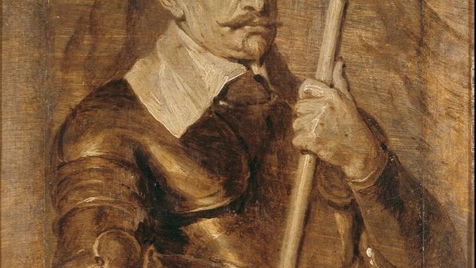 Albrecht Václav Eusebius z Valdštejna - portrét z 30. let 17. století.