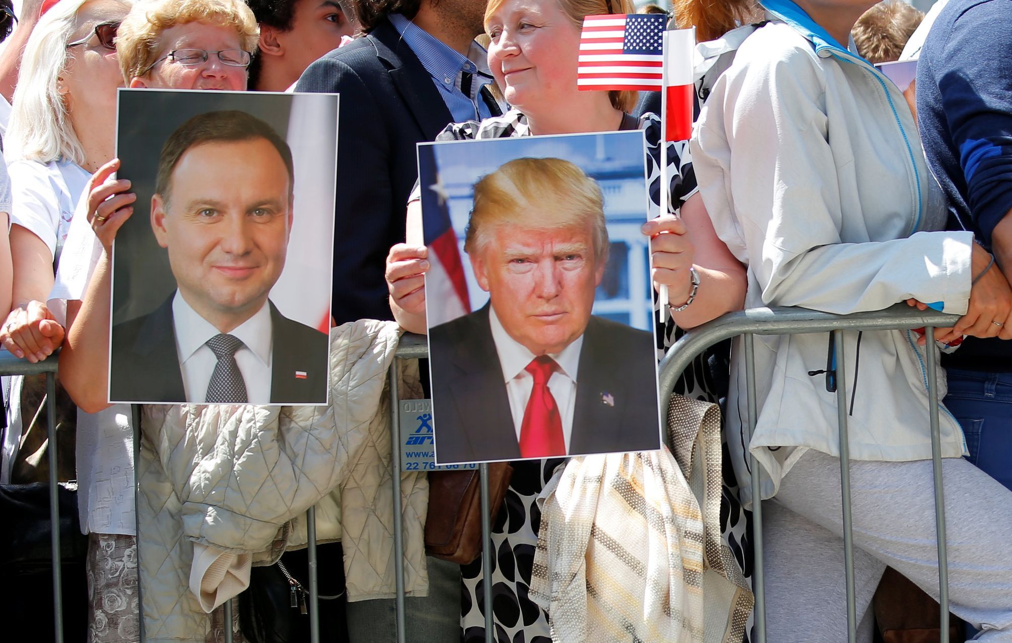 Donadl Trump v Polsku