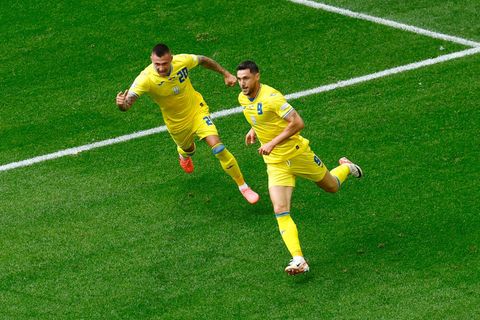 Slovensko - Ukrajina 1:2. Ukrajinci deset minut před koncem otočili skóre