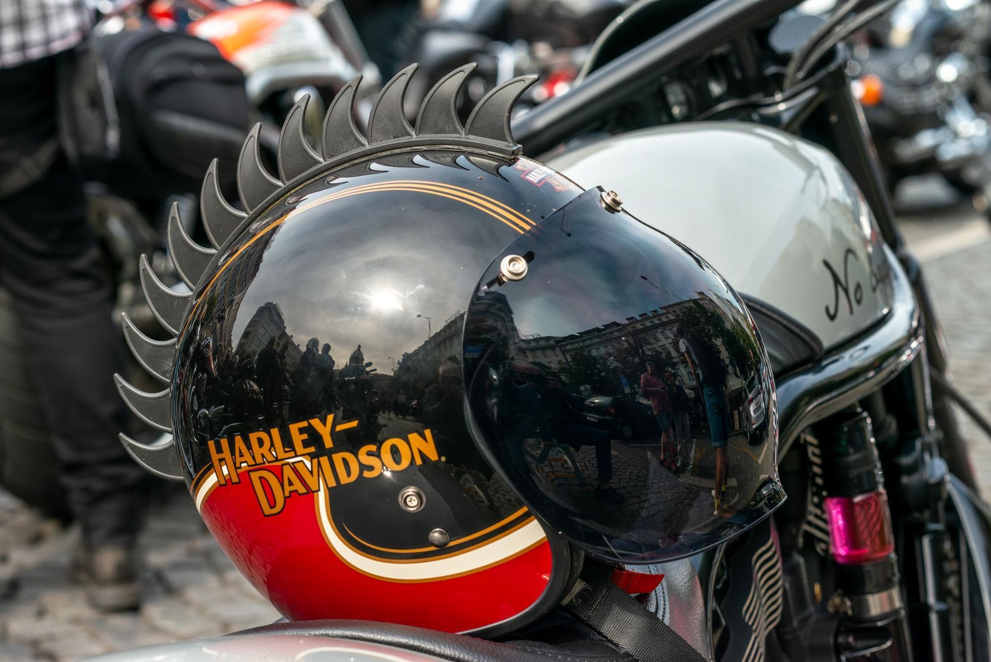 Harley Days Praha, září 2022, jízda Prahou