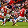 Community Shield, Arsenal - Manchester City: Calum Chambers, Mathieu Debuchy (2) - Samir Nasri