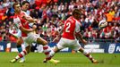 Community Shield, Arsenal - Manchester City: Calum Chambers, Mathieu Debuchy (2) - Samir Nasri