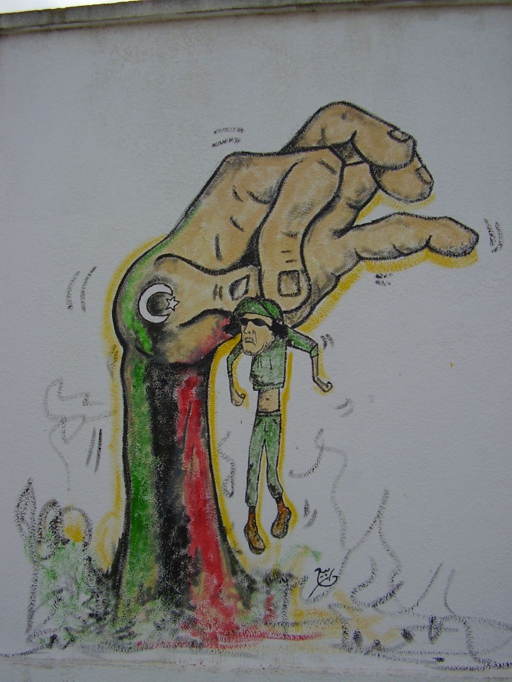 Libyjská revoluce na zdech