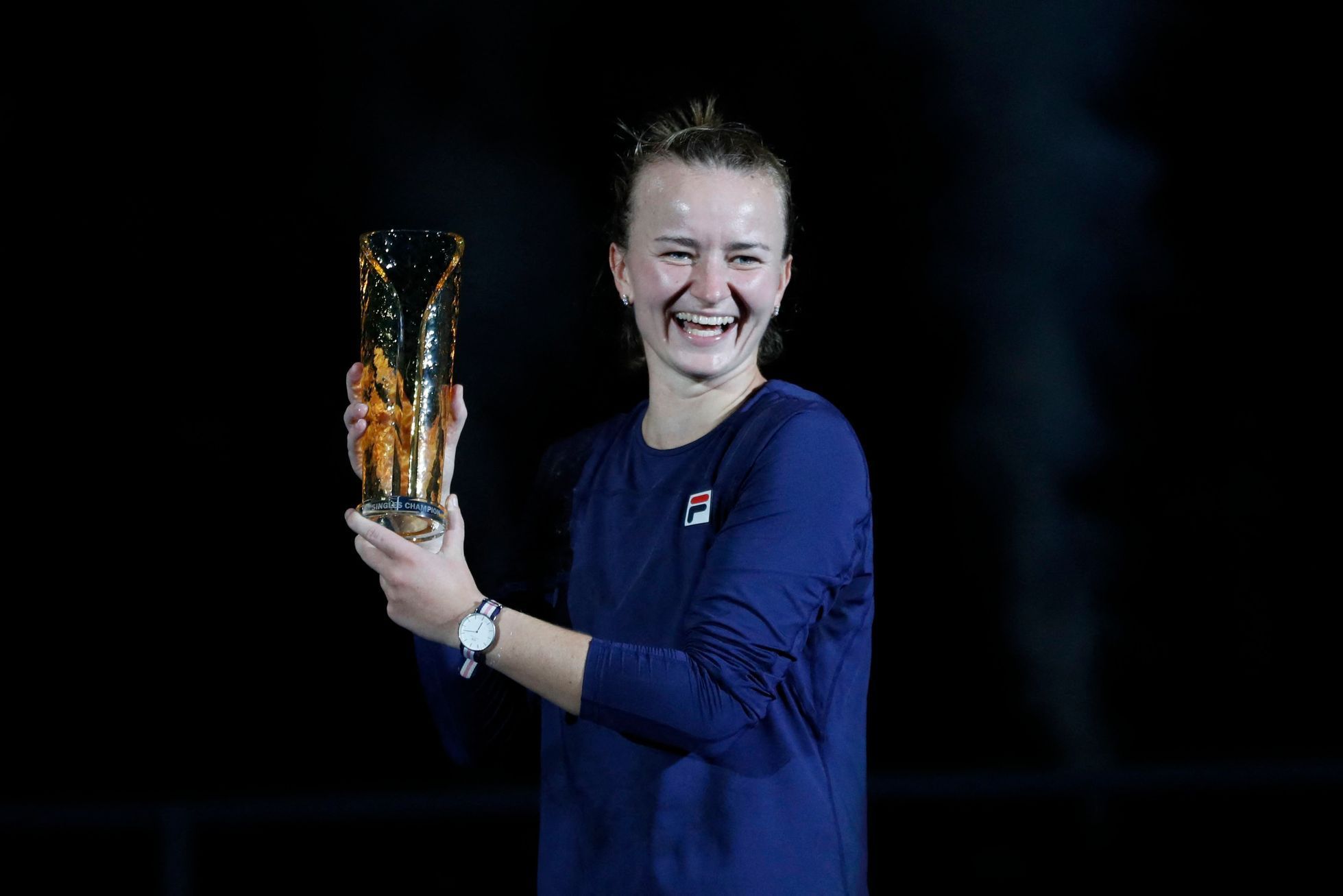 Barbora Krejčíková ve finále Ostrava Open 2022