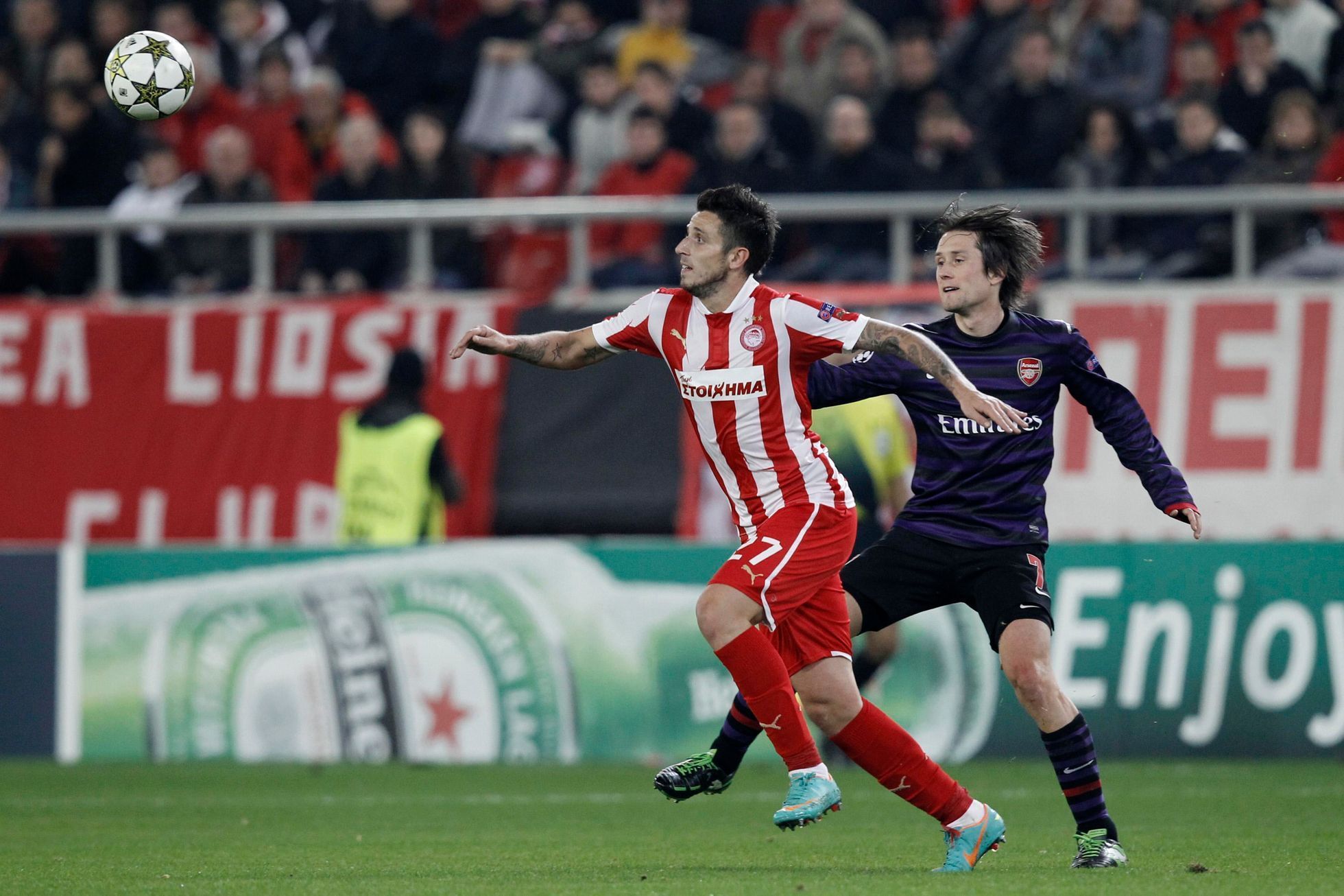 Tomáš Rosický se vrátil do sestavy Arsenalu a vstřelil gól
